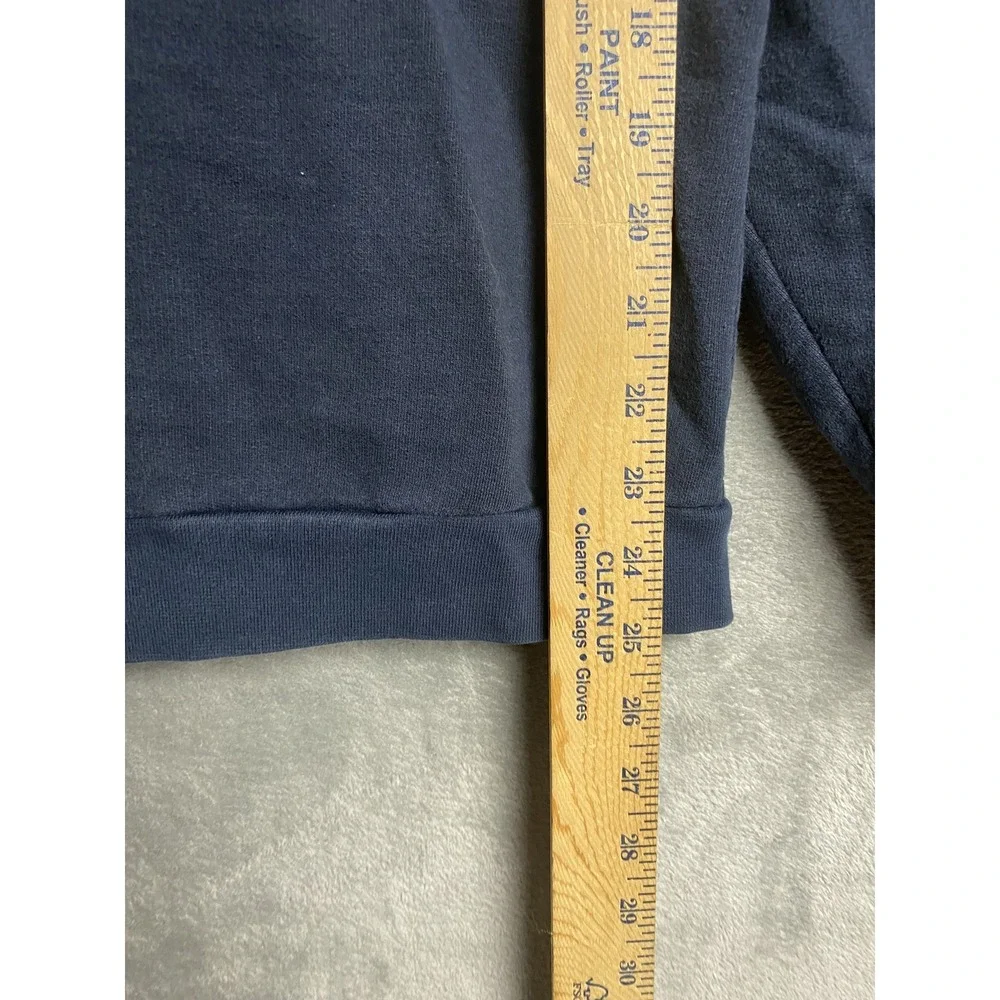 Aeropostale Mens M Sweatshirt Navy Blue Crewneck Cotton Blend